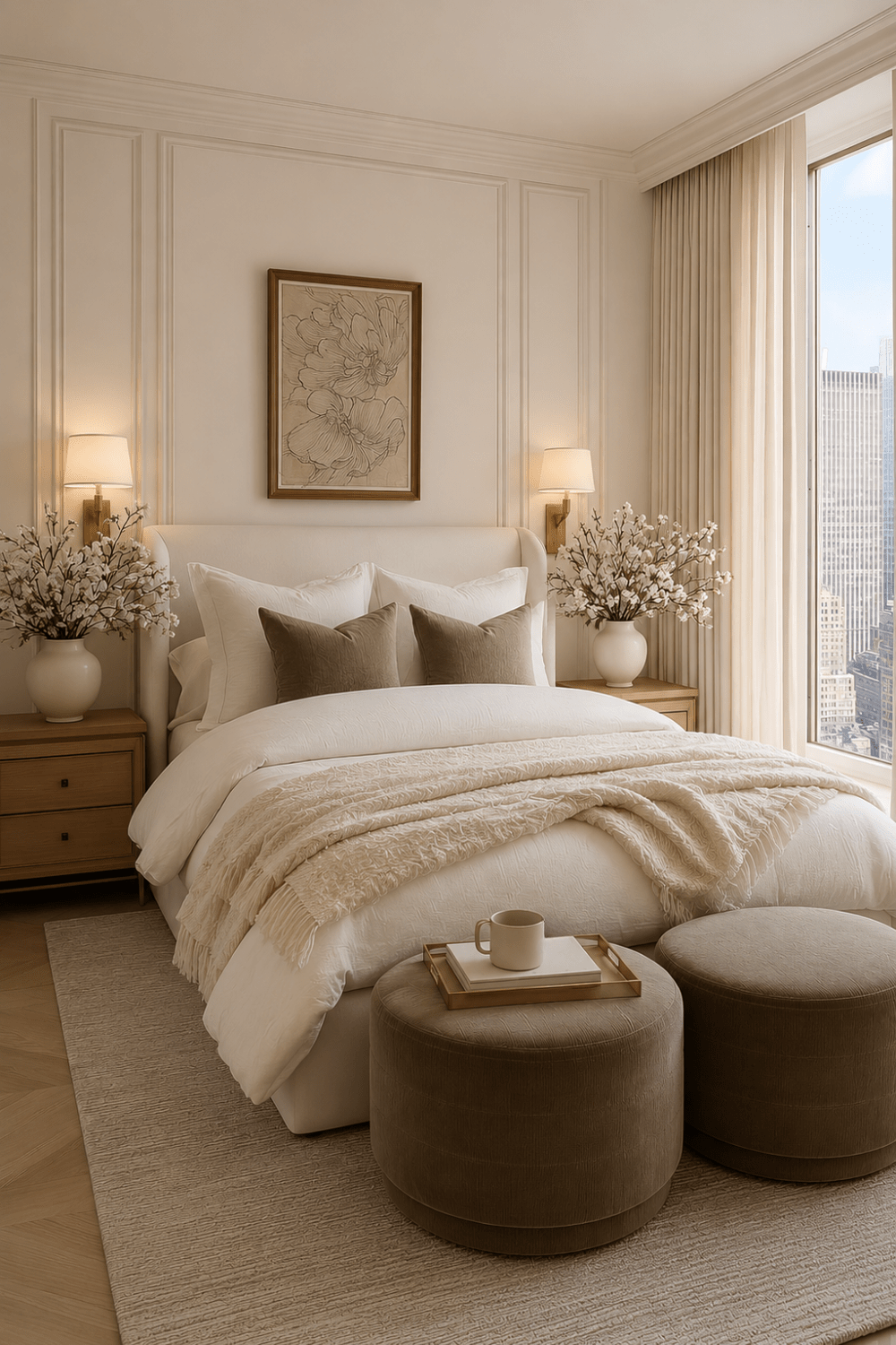 Apartment bedroom decor