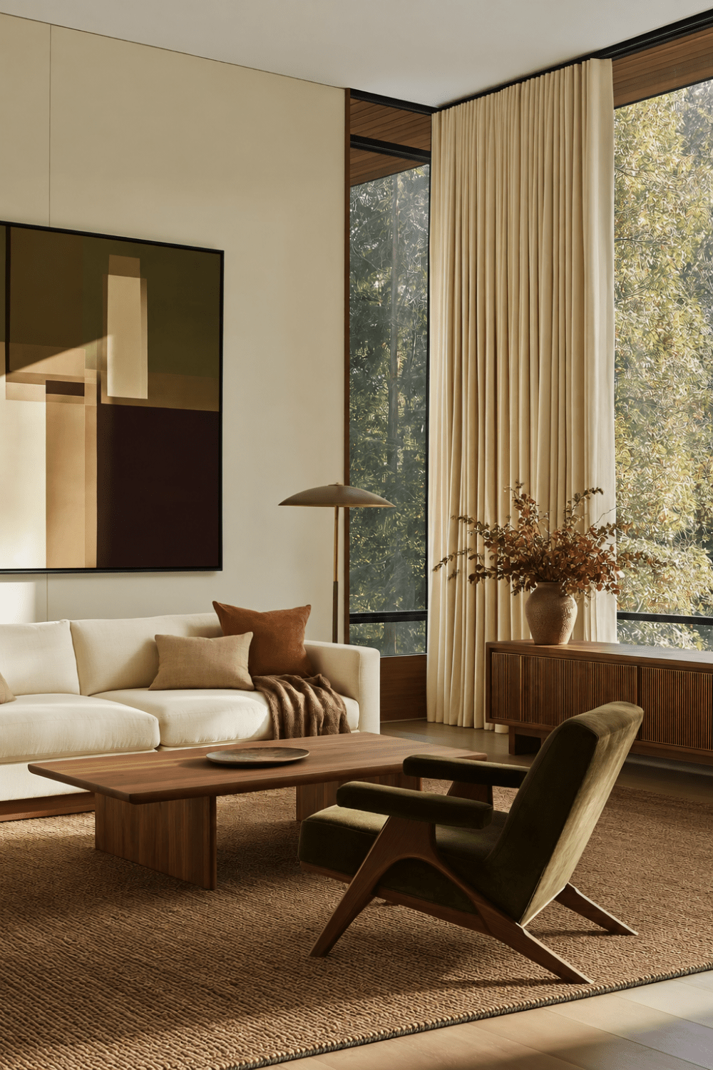 olive green home decor