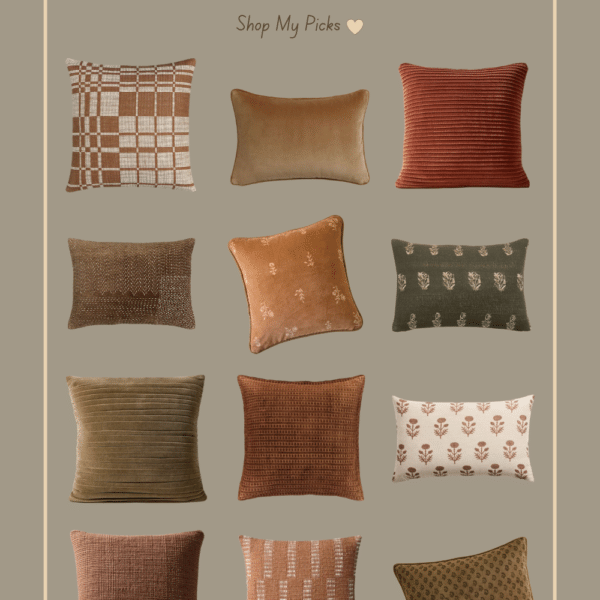 fall accent pillows