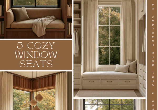 cozy window seat