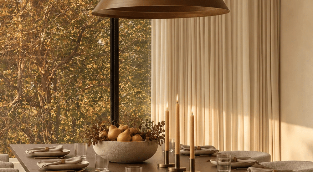 A Calm Thanksgiving Table: How to Create a Beautiful Table Without Too Much Decor