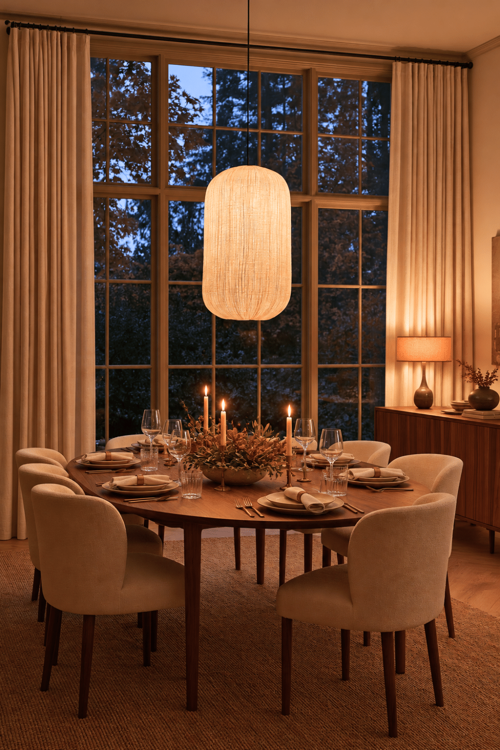 cozy dining room
